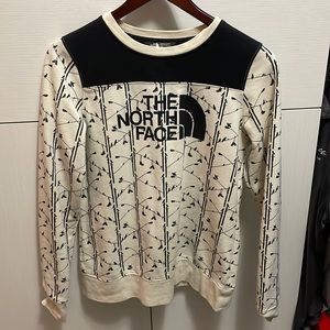 The North Face sweatshirt